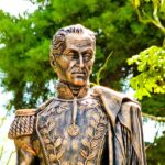 Venezuelan statue of Simon Bolivar.